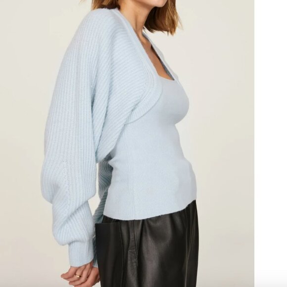 NAADAM Blue Fisherman Layered Sweater in blue size XS - Picture 2 of 7